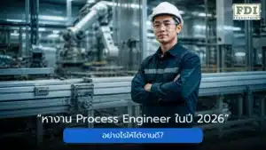 หางาน Process Engineer ในปี 2026 อย่างไรให้ได้งานดี FDI Recruitment