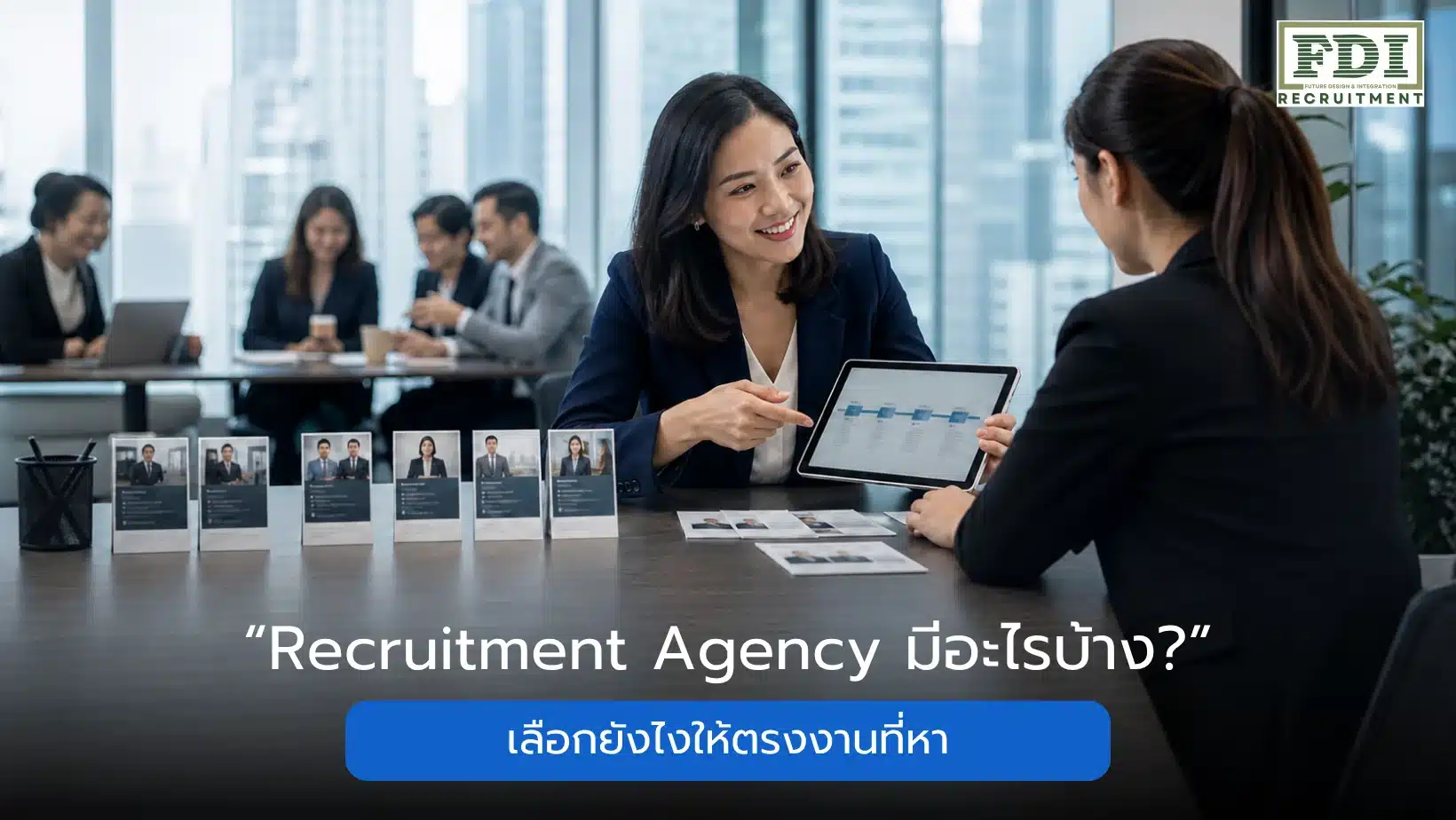 Recruitment Agency มีอะไรบ้าง เลือกยังไงให้ตรงงานที่หา FDI Recruitment