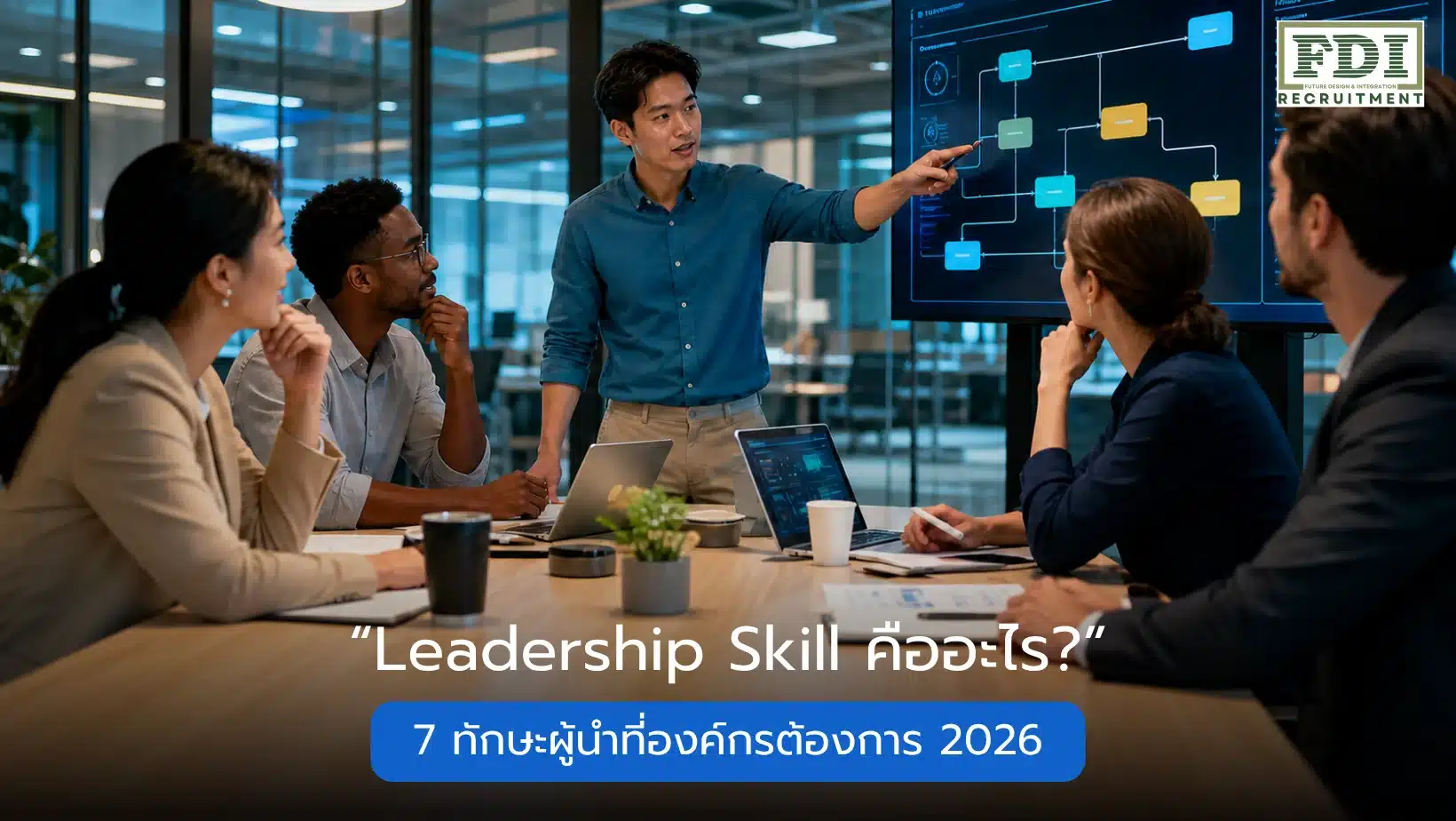 Leadership Skill คืออะไร 7 ทักษะผู้นำที่องค์กรต้องการ 2026 FDI Recruitment